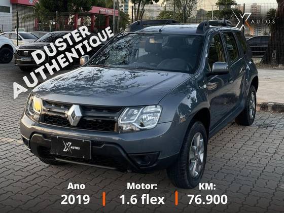 RENAULT DUSTER 1.6 16V SCE FLEX AUTHENTIQUE X-TRONIC